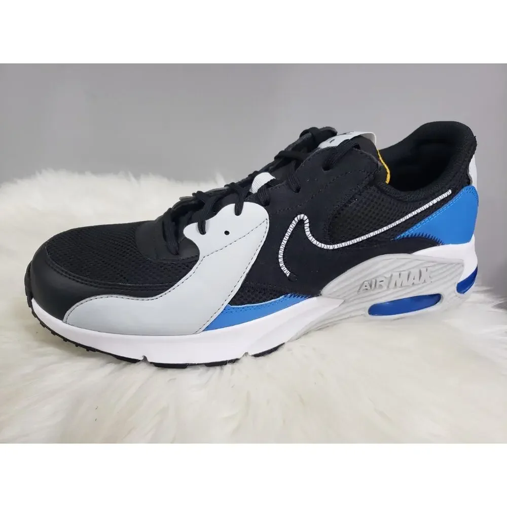 NEW Nike Air Max Excee Black White Photo Blue Sneakers Shoes DQ3993-002 Men's 13